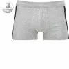 Schiesser Shorts 3er Pack 173816/202 Trunks, Baumwoll-Stretch, Grau meliert, Grau