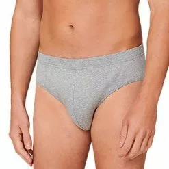 Schiesser Supermini 3er Pack 173987/901 Slips, Baumwoll-Stretch, Grau-blau-schwarz, Schwarz-blau-grau -Wäsche Verkaufsshop 362333 norm2