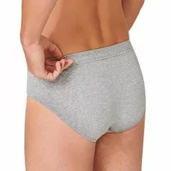 Schiesser Supermini 3er Pack 173987/901 Slips, Baumwoll-Stretch, Grau-blau-schwarz, Schwarz-blau-grau -Wäsche Verkaufsshop 362333 norm3