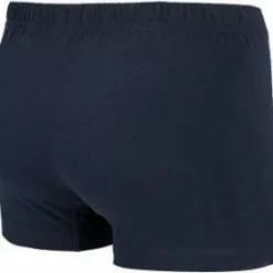Schiesser Shorts 3er Pack 173988/803 Trunks, Baumwoll-Stretch, Dunkelblau -Wäsche Verkaufsshop 362335 norm3