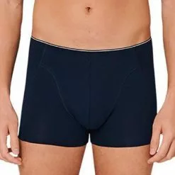 Schiesser Shorts 174004/803 Trunk, Baumwolle, Dunkelblau -Wäsche Verkaufsshop 362340 norm2