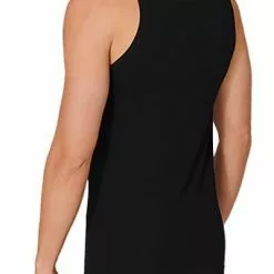 Schiesser Unterhemd 2er Pack 176038/000 Tanktops, Bio Baumwolle, Schwarz -Wäsche Verkaufsshop 362343 norm3