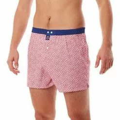 MC ALSON Boxer-Shorts 4336/blau-rot Boxershorts, Baumwolle, Rot-marine gemustert 6 MC ALSON Boxer-Shorts 4336/blau-rot Boxershorts, Baumwolle, Rot-marine gemustert -Wäsche Verkaufsshop 362680 norm2
