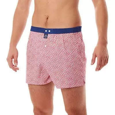 MC ALSON Boxer-Shorts 4336/blau-rot Boxershorts, Baumwolle, Rot-marine gemustert 3 MC ALSON Boxer-Shorts 4336/blau-rot Boxershorts, Baumwolle, Rot-marine gemustert – Bild 3
