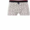 MC ALSON Jersey Boxer-Shorts J4201/grau Trunk, Baumwoll-Jersey, Grau gemustert