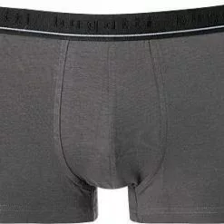 bugatti Pants 2er Pack 50016/6061/830 Trunks, Baumwoll-Stretch, Grau-blau -Wäsche Verkaufsshop 362821 norm2