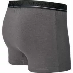 bugatti Pants 2er Pack 50016/6061/830 Trunks, Baumwoll-Stretch, Grau-blau -Wäsche Verkaufsshop 362821 norm3