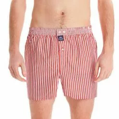 MC ALSON Boxer-Shorts 0236/rot-weiß Boxershorts, Baumwolle -Wäsche Verkaufsshop 363887 norm2