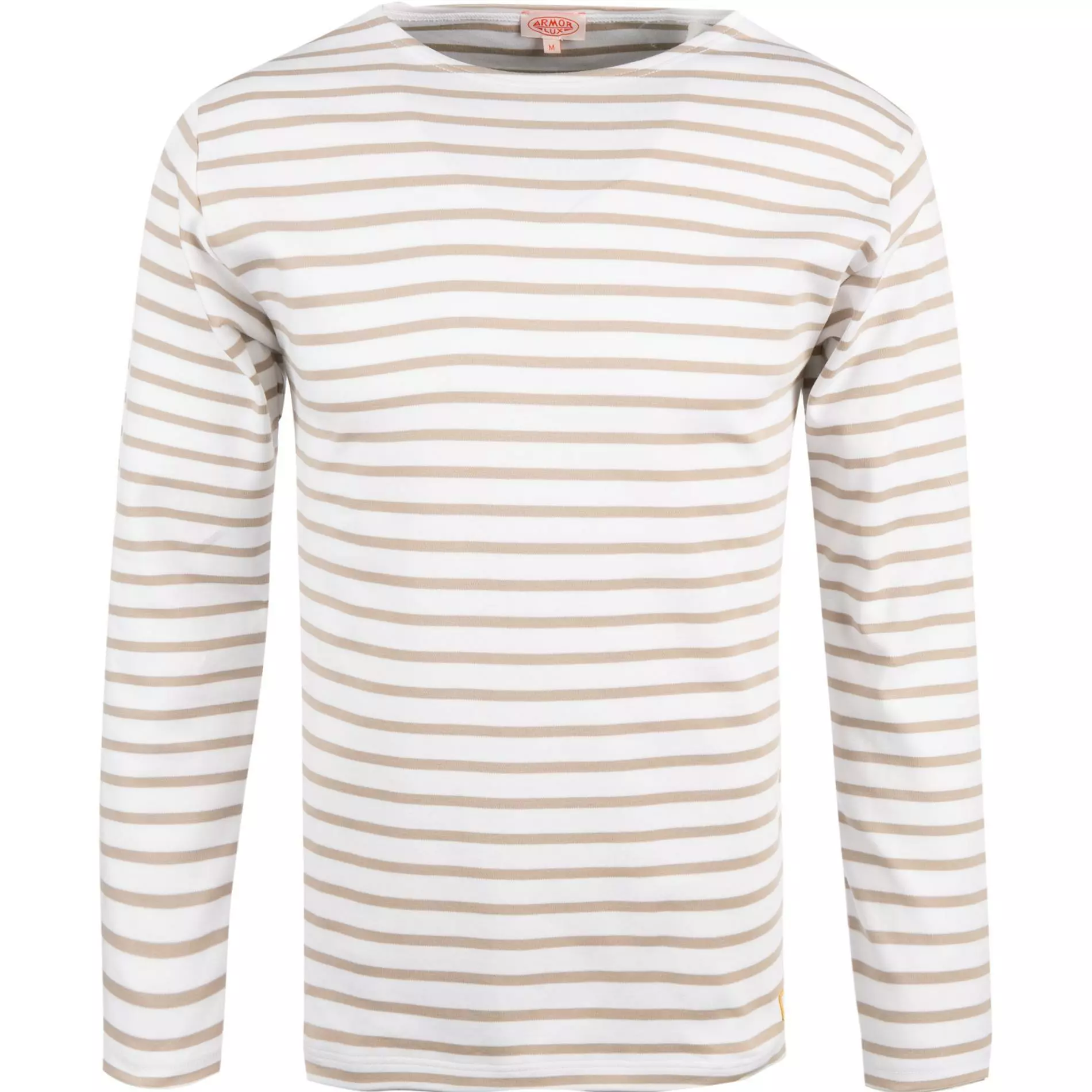 Armor lux T-Shirt 02297/GWZ Longsleeve, Baumwolle, Weiß-sand gestreift, Weiß-sand 1 Armor lux T-Shirt 02297/GWZ Longsleeve, Baumwolle, Weiß-sand gestreift, Weiß-sand