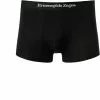 Ermenegildo Zegna Stret. Cotton Trunk N2LC6005/001 Baumwoll-Stretch, Schwarz
