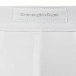 Ermenegildo Zegna Micromodal Trunk N2LC6006/100 Modal-Stretch, Weiß -Wäsche Verkaufsshop 364831 norm2