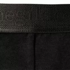 Ermenegildo Zegna Bi Pack Midi Brief N2X40008/001 Slips, Baumwoll-Stretch, Schwarz -Wäsche Verkaufsshop 364847 norm2