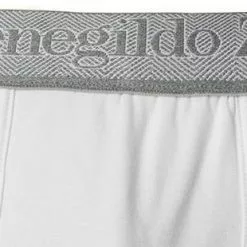 Ermenegildo Zegna Bi Pack Boxer N2X44008/100 Trunks, Baumwoll-Stretch, Weiß -Wäsche Verkaufsshop 364852 norm2