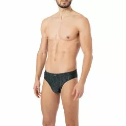 bruno banani Sportslip Channel 2203-2275/4213 Mikrofaser, Hellblau-schwarz meliert, Hellbau-schwarz