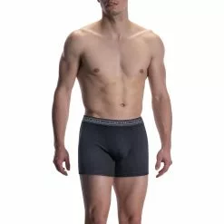 Olaf Benz RED1601 Boxerpants 107423/8000 Trunk, Baumwoll-Stretch, Schwarz