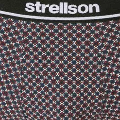 Strellson Shorts 3er Pack 531440/754 Trunks, Baumwoll-Stretch, Navy-weiß gemustert, Weiß-navy-multicolor -Wäsche Verkaufsshop 366772 norm4