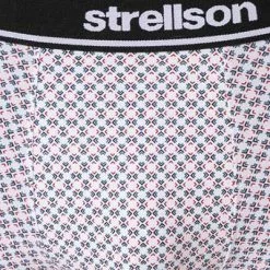 Strellson Shorts 3er Pack 531424/701 Trunks, Baumwoll-Stretch, Weiß gemustert, Weiß-schwarz-multicolor -Wäsche Verkaufsshop 366774 norm4