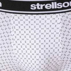 Strellson Shorts 3er Pack 531424/701 Trunks, Baumwoll-Stretch, Weiß gemustert, Weiß-schwarz-multicolor -Wäsche Verkaufsshop 366774 norm5