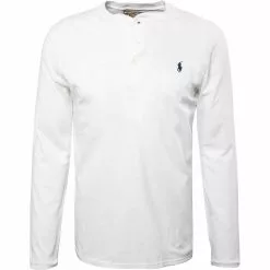 Polo Ralph Lauren Longsleeve 710790058/002 Baumwolle, Weiß meliert, Weiß