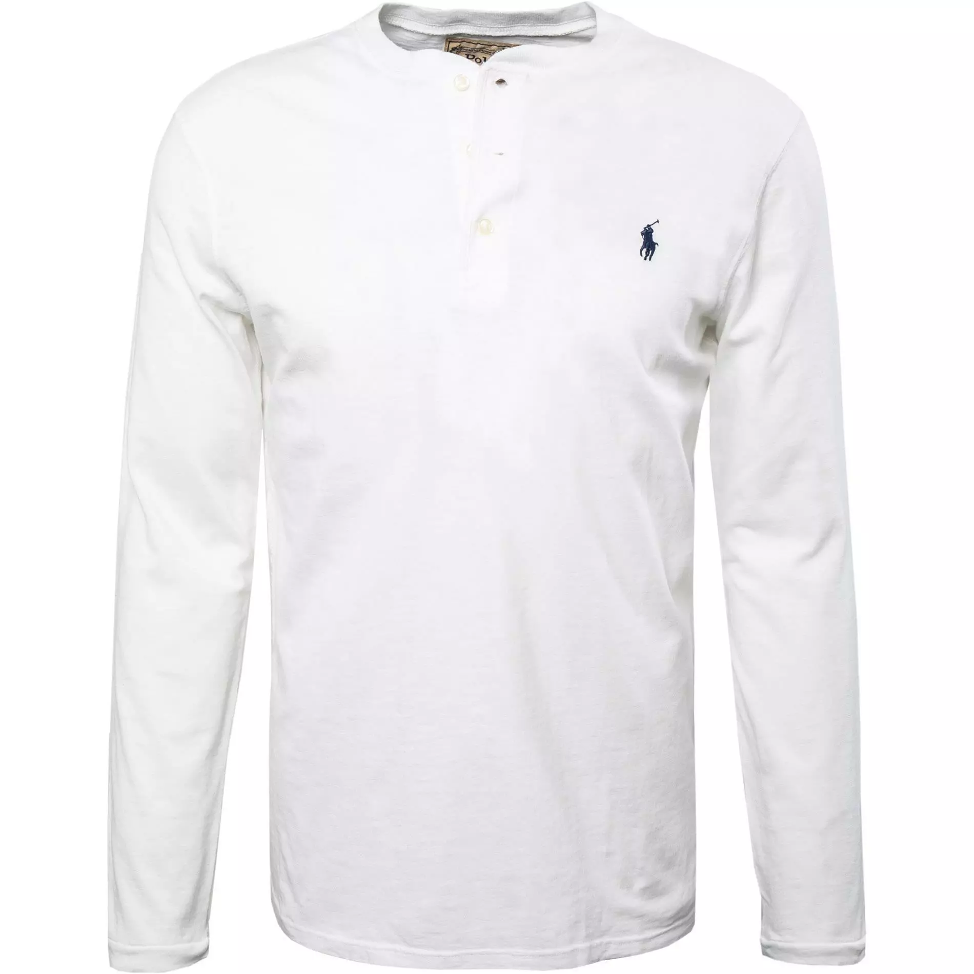 Polo Ralph Lauren Longsleeve 710790058/002 Baumwolle, Weiß meliert, Weiß 1 Polo Ralph Lauren Longsleeve 710790058/002 Baumwolle, Weiß meliert, Weiß