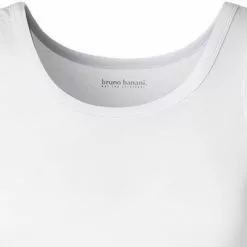 bruno banani Sportshirt Infinity 2204-2162/0001 Tanktop, Baumwolle-Modal atmungsaktiv, Grau, Weiß -Wäsche Verkaufsshop 367369 norm2