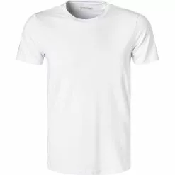 bruno banani Shirt Infinity 2206-2162/0001 T-Shirt, Baumwolle-Modal, Weiß