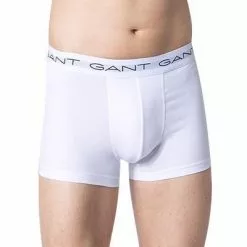 Gant Trunks 3er Pack 900003003/105 Baumwoll-Stretch, Rot-weiß-navy, Weiß-dunkelblau-rot -Wäsche Verkaufsshop 367695 norm2