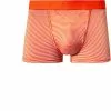 HOM HO1 Simon Boxer Briefs 359850/R0OW Trunk, Modal-Stretch, Orange-weiß gestreift, Orange-weiß