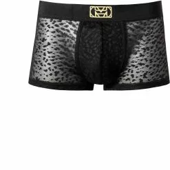 HOM Trunk Apollon 402083/J004 Mikrofaser-Stretch semitransparent, Schwarz