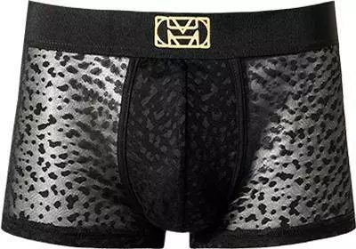 HOM Trunk Apollon 402083/J004 Mikrofaser-Stretch semitransparent, Schwarz 2 HOM Trunk Apollon 402083/J004 Mikrofaser-Stretch semitransparent, Schwarz – Bild 2