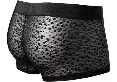 HOM Trunk Apollon 402083/J004 Mikrofaser-Stretch semitransparent, Schwarz 4 HOM Trunk Apollon 402083/J004 Mikrofaser-Stretch semitransparent, Schwarz – Bild 4