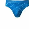 HOM Mini Briefs HO1 Vauban 402110/I0BI Slip, Baumwolle-Modal, Capriblau gemustert, Blau