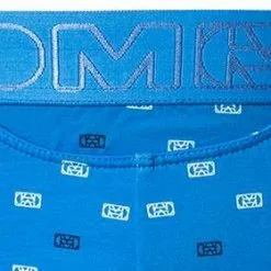 HOM Boxer Briefs HO1 Vauban 402111/I0BI Trunk, Baumwolle-Modal, Capriblau gemustert, Blau -Wäsche Verkaufsshop 369912 norm2