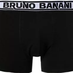 bruno banani Shorts 2er Pack Mon. 2201-2284/4235 Trunks, Baumwoll-Stretch, Schwarz-weiß gemustert, Schwarz-weiß -Wäsche Verkaufsshop 370122 norm2