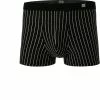 HOM Comfort Boxer Briefs Aix 402119/R04W Trunk, Baumwolle, Schwarz gestreift, Schwarz-weiß