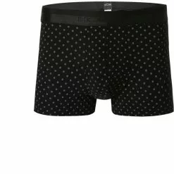 HOM Boxer Briefs Max 401914/I004 Trunk, Mikrofaser, Schwarz gemustert , Schwarz