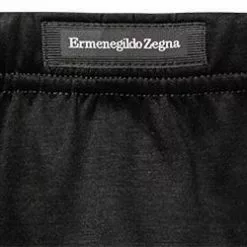 Ermenegildo Zegna Midi Brief N2L61007/001 Slip, Baumwoll-Stretch, Schwarz -Wäsche Verkaufsshop 370952 norm2