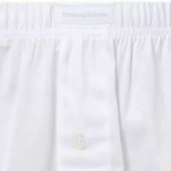 Ermenegildo Zegna Filoscozia Boxer N2LC7007/100 Boxershorts, Baumwolle, Weiß -Wäsche Verkaufsshop 370956 norm2