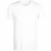 Ermenegildo Zegna Filoscozia T-Shirt N2M20007/100 Baumwolle, Weiß