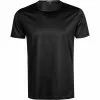 Ermenegildo Zegna Filoscozia T-Shirt N2M20007/001 Baumwolle, Schwarz