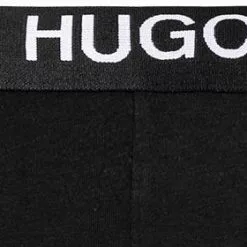 HUGO Trunk 2er Pack 50454316/121 Trunks, Baumwoll-Stretch, Weiß-schwarz gemustert, Weiß-schwarz -Wäsche Verkaufsshop 370966 norm3