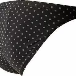 HOM Comfort Micro Briefs Max 401912/I004 Slip, Mikrofaser-Stretch, Schwarz-weiß gemustert, Schwarz -Wäsche Verkaufsshop 371018 norm2