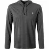 Polo Ralph Lauren Longsleeve 710652669/042 Longsleeve Hoodie, Baumwolle, Schwarz meliert