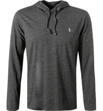 Polo Ralph Lauren Longsleeve 710652669/042 Longsleeve Hoodie, Baumwolle, Schwarz meliert 2 Polo Ralph Lauren Longsleeve 710652669/042 Longsleeve Hoodie, Baumwolle, Schwarz meliert – Bild 2
