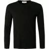 American Vintage T-Shirt MBYSA18/noir Longsleeve, Baumwolle, Schwarz meliert