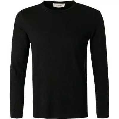 American Vintage T-Shirt MBYSA18/noir Longsleeve, Baumwolle, Schwarz meliert 2 American Vintage T-Shirt MBYSA18/noir Longsleeve, Baumwolle, Schwarz meliert – Bild 2