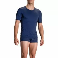 Olaf Benz RED1201 T-Shirt 105835/4600 Mikrofaser, Navy