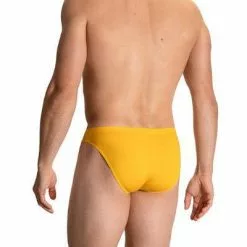Olaf Benz RED1601 Brazilbrief 107411/2000 Slip, Baumwoll-Stretch, Gelb -Wäsche Verkaufsshop 372073 norm2