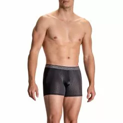 Olaf Benz RED2109 Boxerpants 108840/8000 Trunk, Mikrofaser, Schwarz gemustert, Schwarz