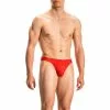 Olaf Benz RED1601 Brazilbrief 107411/3000 Slip, Baumwoll-Stretch, Rot